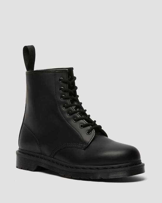 Botas Negras Dr. Martens 1460 Mono Smooth Hombre Negros MX-89462